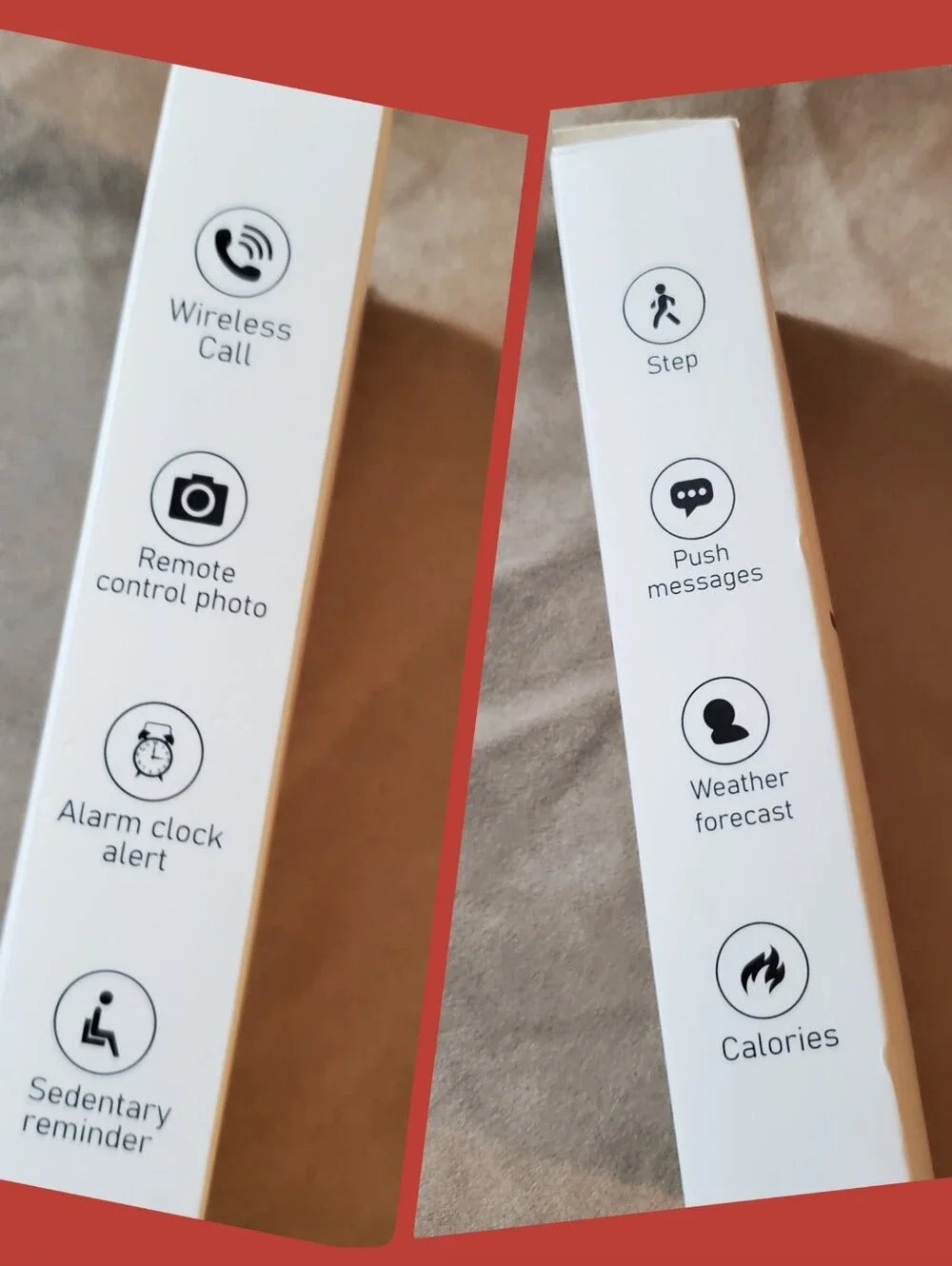 Pink Smartwatch with extra Band and Accessories
